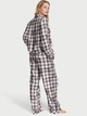 Піжама Фланель (сорочка + штани) Victoria's Secret Long Pajama Set S Клітинка (26673576) - зображення 2