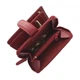 Шкіряний жіночий гаманець Visconti HT33 Madame (Red) - зображення 9