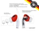 Наушники BeatBox PODS PRO 1 Wireless charging White-red (bbppro1wcwr) - изображение 2