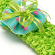 Пов'язка дитяча салатова в горошок Accessory 4см - зображення 3