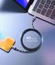 Кабель PD3.1 USB-C 240W UGREEN US535 Type-C to Type-C для быстрой зарядки ноутбука, планшета, смартфона 5А 48V Supercharge Space Grey 2m (90440) - изображение 14