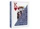 Карты Modiano Карты игральные Modiano Texas Poker 100% Plastic 2 Jumbo Index (blue) (ВР_КИМТППБ) - изображение 2