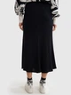 Спідниця міді осіння жіноча Big Star Zizalia 906 L-XL Чорна (5900714768089) - зображення 2