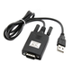 Кабель переходник к компьютеру USB-RS232 DB9 PL2303+MAX3243C 90см черный - изображение 1