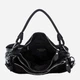 Сумка хобо женская из натуральной кожи большая ARTiS Bags 561 замш/4620 Черная (6501013394) - изображение 4