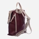 Жіночий рюкзак з натуральної шкіри 6л вміщує формат А4 ARTiS Bags 1590 4925/140 Бордовий (6501013531) - зображення 3