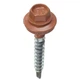 Саморез кровельный Easyfix для дерева 4,8x35 RAL8004 медно-коричневый 250 шт. - изображение 1