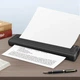 Портативный термопринтер А4Portable Printer с бумагой в наборе беспроводной дорожный для устройств iOS Android - изображение 7