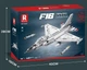 Конструктор самолет F16 Reobrix 33027 Реактивный самолет Fighting Falcon 1427 деталей - изображение 6