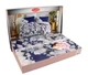 Постільна білизна Hobby Exclusive Sateen Fiona синій євро 8698499179684 - зображення 2