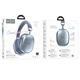Бездротові накладні навушники HOCO W35 Max Joy BT headphones Sky Blue (6942007625616) - изображение 3