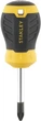 Отвертка Stanley Cushion Grip под шлиц Pz2 с длиной жала 45 мм (STHT16196-0) - изображение 2