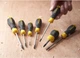 Отвертка Stanley Cushion Grip длиной 100 мм с параллельным жалом под шлиц SL 4 (STHT16195-0) - изображение 5