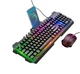 Игровой набор клавиатура + мышь HOCO DI16 (Ukr/Ru / En) с RGB подсветкой - изображение 2