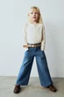 Реглан на дівчинку текстурний Zara 104 см молочний - изображение 4