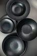 Тарелка для пасты Mesa Black Sand Jaspe Negro 27 см (FF0890572444) - изображение 4