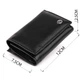 Горизонтальное портмоне ST Leather из натуральной кожи для карт черного цвета (bg193fash31) - изображение 4