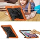 Чехол ARM Cover Apple iPad Pro 12.9" (2020) противоударный с ремнём и подставкой 360° Orange - изображение 7