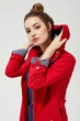 Куртка жіноча MOODO 3103 XS червона - изображение 3