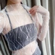 Прозора кофтинка павутинка гольф кофточка сітка водолазка Honey Fashion Accessories XS/S білий (10-50) - зображення 3