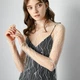 Прозора кофтинка павутинка гольф кофточка сітка водолазка Honey Fashion Accessories XS/S білий (10-50) - зображення 4