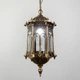Уличный подвесной светильник Light House LNF-17474/1P бронза, высота плафона 35 см - изображение 4