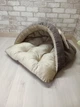 Лежак норка з капюшоном для котів та собак Animals_joy S 60*50 cм (003) - изображение 5