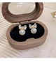 Сережки з перлинами "Pearlescent" Honey Fashion Accessories перламутровий (120200) - зображення 2