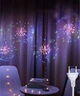 Гирлянда штора роса "Пучок Фейерверк", 3x0,6м, 1000 LED, 220V, 8 режимов, IP44, Мультиколор - изображение 1