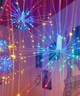 Гирлянда штора роса "Пучок Фейерверк", 3x0,6м, 1000 LED, 220V, 8 режимов, IP44, Мультиколор - изображение 5
