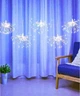 Світлодіодна гірлянда штора "Фейєрверк", 3x0,6м, 500 LED, 5 пучків, 8 режимів, 220V, Синій - зображення 7