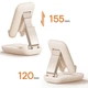 Подставка для телефона с зеркалом Baseus Seashell Series бежевый (B10551501411-00) - изображение 10