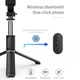 Складний штатив портативний монопод з Bluetooth кнопкою тренога, 103 см - зображення 2