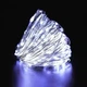 Xmas Гирлянда 50 Led 5M на медной проволоке Капля росы W WHITE Работает от Батареек+USB Холодный - изображение 1