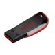 Flash SanDisk USB 2.0 Cruzer Blade 64Gb Black/Red (SDCZ50-064G-B35) - изображение 3