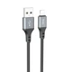 Кабель Hoco X92 USB to Lightning 3m black - зображення 3