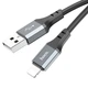 Кабель Hoco X92 USB to Lightning 3m black - зображення 5