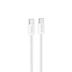 Кабель Hoco X104 Type-C to Type-C PD 60W 1m white - изображение 2