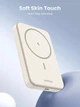 Магнитный Magsafe Павербанк Ugreen PB561 10000 mAh 20 Вт с беспроводной магнитной зарядкой для iPhone 15/15 Pro/15 Pro Max, iPhone 14/13/12 Series Бежевый - изображение 4