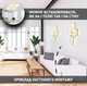 Управляемая светодиодная люстра Esllse SVEN 70W 3S SMART 550х360х75-WHITE-220-IP20 - изображение 4
