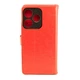 Чехол Idewei для Xiaomi Redmi 13 книжка кожа PU с визитницей красный - изображение 3