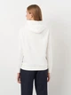 Худи женское GANT Reg Printed Graphic Hoodie 4200756-113 L Белое (7325707467400) - изображение 2