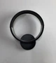Світильник світлодіодний настінний, LED бра LUMINARIA AKRILIKA ROUND 17W 1R ON/OFF BLACK/CLEAR 220V IP20 - зображення 6
