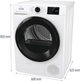 Стиральная машина полногабаритная Gorenje WPNEI84A1SWIFI/UA + Сушильный автомат Gorenje DPNE83GNLWIFI/UA (комплект) - изображение 18