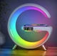 Лампа G11 Smart Light 4в1с Bluetooth колонкой будильником и беспроводной зарядкой - изображение 1
