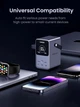 Зовнішній акумулятор Ugreen PB770 48000 mAh потужністю 300W, Grey - зображення 7