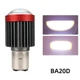 Светодиодная лампа H6 / BA20D LED Moto Белый / Белый - изображение 1