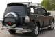 Задняя дуга AK003 Двойная (нерж. сталь) для Mitsubishi Pajero Wagon IV 2006-2021 гг - изображение 1