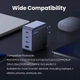 Сетевое зарядное устройство UGREEN X565 Nexode Air USB-A/3xUSB-C 100W GaN Tech QC4.0 PD3.0 Space Gray (35043) - изображение 5