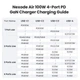 Сетевое зарядное устройство UGREEN X565 Nexode Air USB-A/3xUSB-C 100W GaN Tech QC4.0 PD3.0 Space Gray (35043) - изображение 6